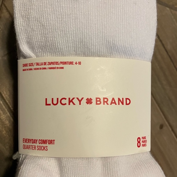 🌸Lucky Brand Quarter Socks - Picture 5 of 6